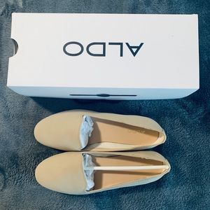 Aldo bone Loverrana round toe flats